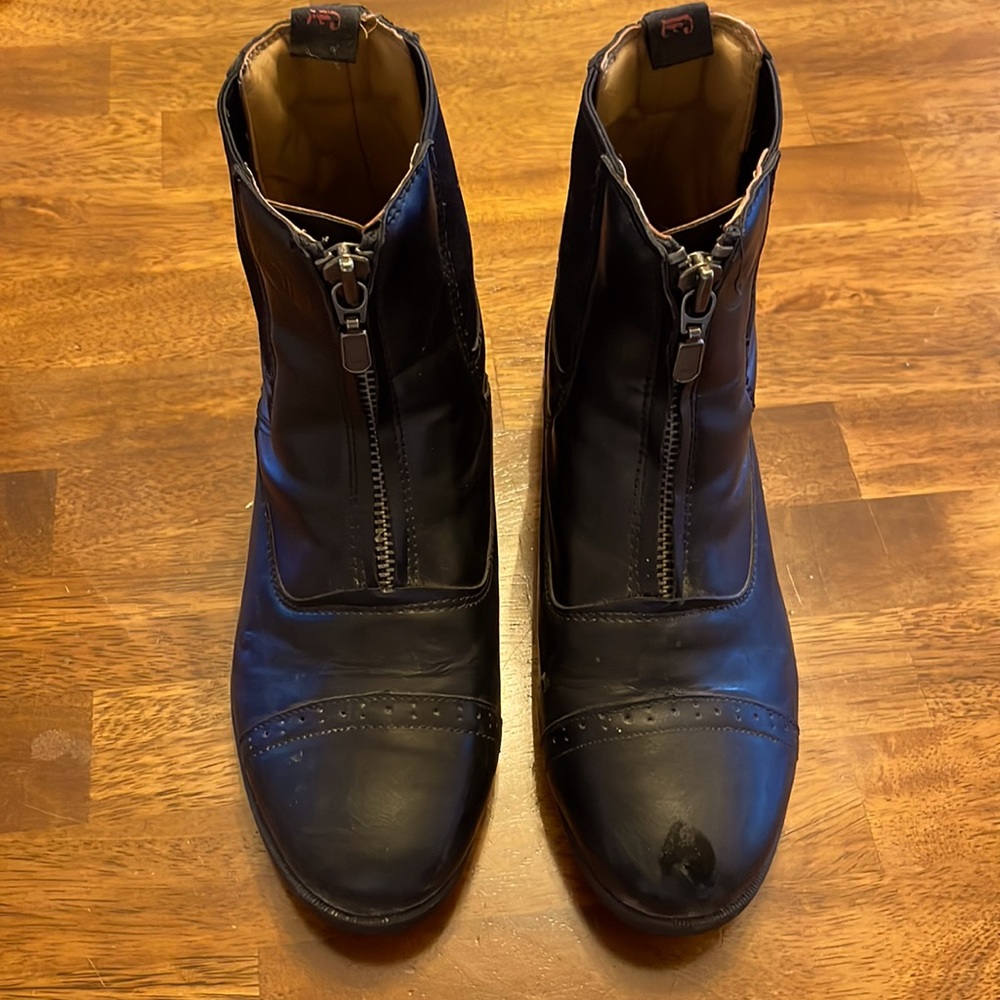 Justin paddock boots - black size 5.5